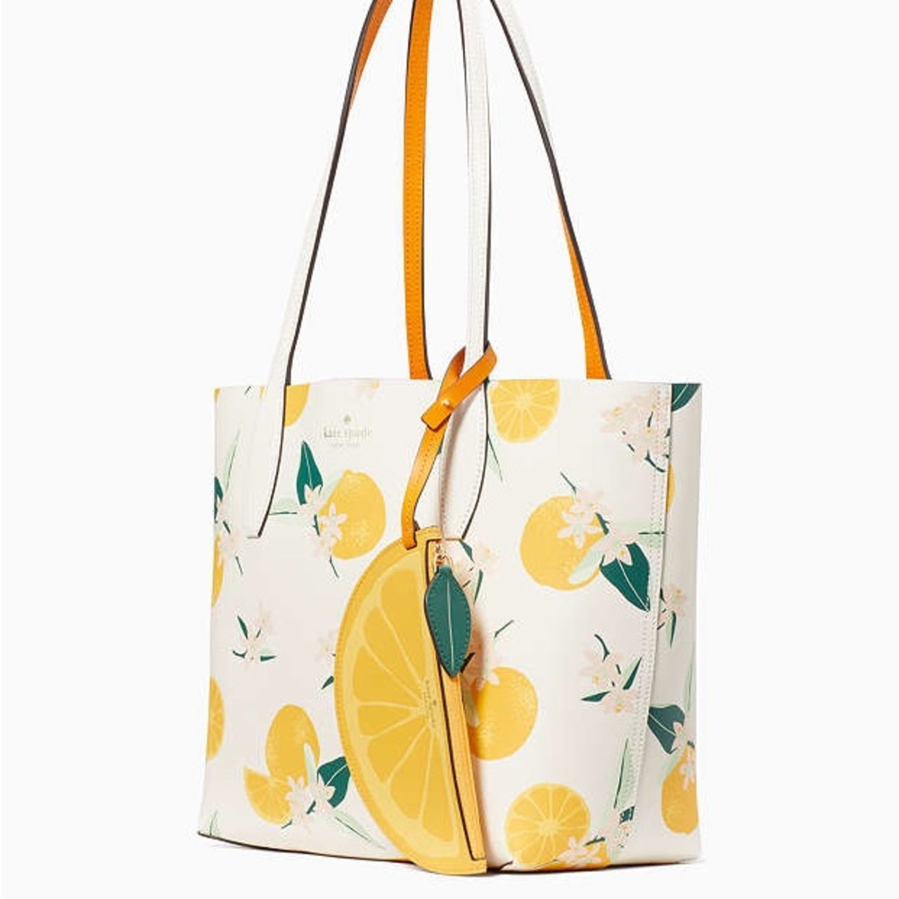 Kate Spade Clementine Small Reversible Tote w/ Coin Purse NWT - Picture 2 of 7